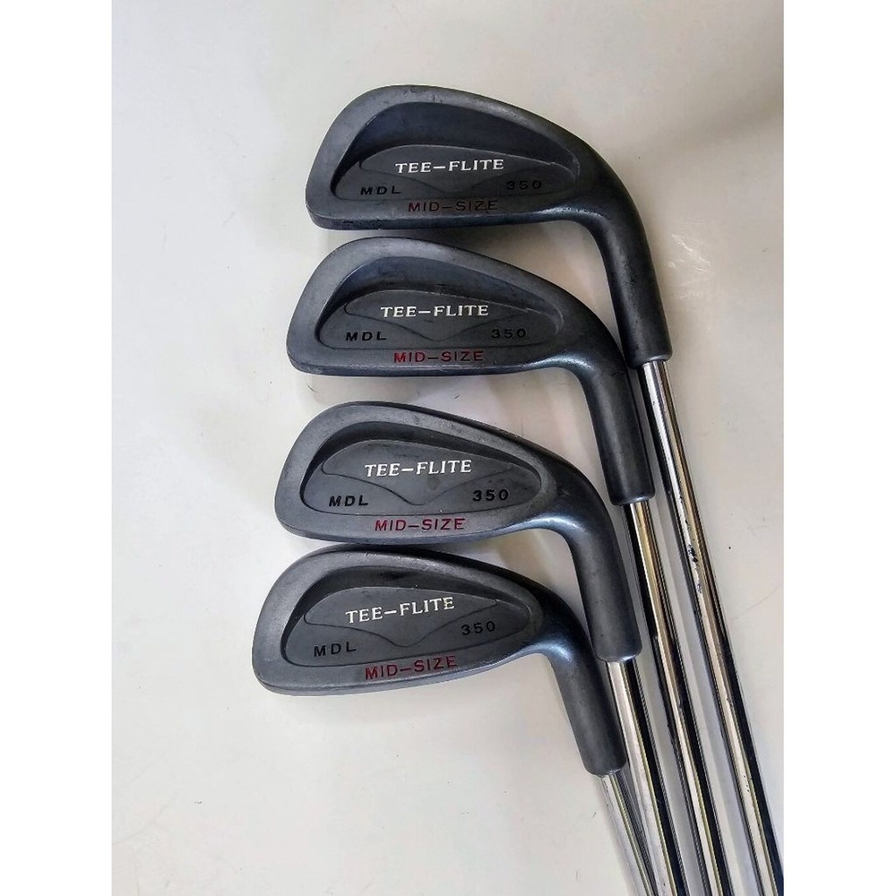 Spalding Tee Flite 350 Mid Size Golf Iron Set 5,6,8,9 Right‎ Handed